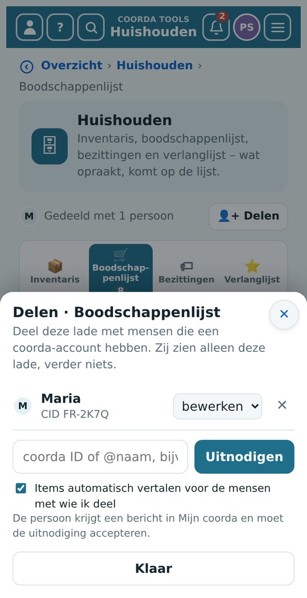 Een la delen